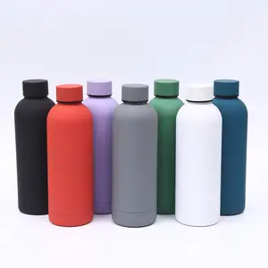 促销咖啡双壁不锈钢真空保温瓶保温瓶运动不锈钢流水瓶