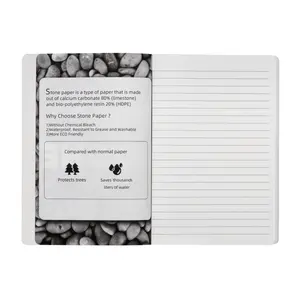 Cuaderno de Papel de Piedra A5, Merchandising Sostenible - Product Image 2