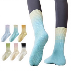 Calcetines de Yoga Antideslizantes de Punto con Spandex/Nylon para Otoño/Invierno, Calcetines Deportivos para Niños, Venta al Por Mayor - Product Image 4
