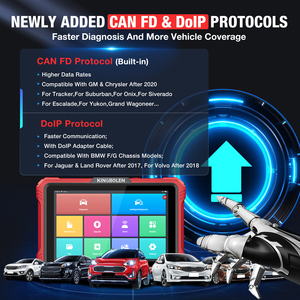 Kingbolen Nuovissimo Strumento di Scansione Bidirezionale K10 PRO per Tutti i Sistemi Scanner OBD2 Bluetooth con Mappa Topologica e Codifica ECU Aggiornamento del K10 - Product Image 6