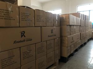 Beijing Roadsafe, 19 лет, производитель, 3-метровый пластиковый светоотражающий шпилька swara-flex, дорожный отражатель «кошачий глаз» - Product Image 5