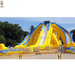 Thiết Kế Mới Trượt Nước Bơm Hơi Có Hồ Bơi, Trượt Hồ Bơi Bơm Hơi, Trượt Công Viên Nước Để Bán - Product Image 5