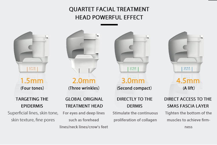 Portable Hifu Technology 7D Hifu focused ultrasound Machine For wrinkle removal