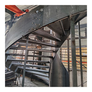 Luxus moderne Kunst Stil gebogene Treppen kunden spezifisches Design für Wohnung von China Hersteller - Product Image 4