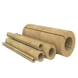 Laine de roche pour tuyaux, fabrication chinoise, diamètre intérieur 48 mm, épaisseur 50 mm, longueur 1 m, isolation pour conduites de bâtiment, certifiée CE - Product Image 3