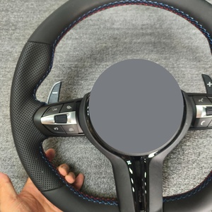Volante Personalizado de Fibra de Carbono/Cuero para BMW Serie F, para BMW F36 F87 M2 F30 F10, Volante de Alcántara - Product Image 5