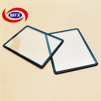 Panel Layar Sentuh Hitam OEM Smart Home Silk Screen dengan Penutup Lensa Kaca Tempered Gorilla Glass untuk Produk Elektronik
