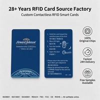 Cartes RFID vierges en PVC pour employés d'hôtel, 125 kHz, 13,56 MHz, pour contrôle d'accès aux salles, vente en gros directe usine