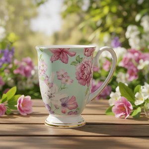 300ML Elegant 300ML Fine Bone China <b>Espresso</b> <b>Cup</b> Porcelain Ceramic Wedding Present Mug Royal Business Gift Coffee <b>Cups</b> - Product Image 6