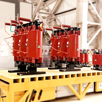 Transformateurs triphasés sèches élévateurs et abaisseurs à haute protection incendie 220V 380V 110V