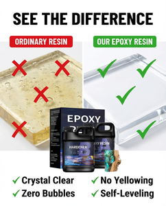 Odorless Crystal Clear Deep Pour <b>Epoxy</b> Resin and Hardener Kit for Jewelry Crafts 1:1 Ratio Transparent Resin <b>Epoxy</b> - Product Image 3