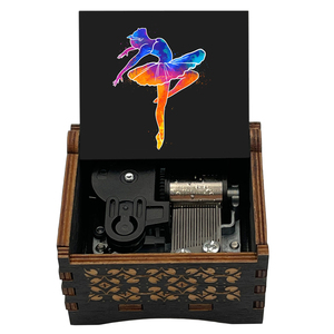 Caja <span class=keywords><strong>de</strong></span> Música <span class=keywords><strong>de</strong></span> Cuerda <span class=keywords><strong>Lago</strong></span> <span class=keywords><strong>de</strong></span> <span class=keywords><strong>los</strong></span> <span class=keywords><strong>Cisnes</strong></span>, Bailarina <span class=keywords><strong>de</strong></span> <span class=keywords><strong>Ballet</strong></span> Elegante, 18 Notas, Movimiento Plateado, Regalo Musical Especial para Amigos, Familia, Cumpleaños, Fiesta - Product Image 1