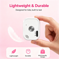 Localizador GPS AGPS 4G LTE Inteligente SOS Mini para Niños con Rastreo en Tiempo Real, Dispositivo Antipérdida, Diseño Impermeable para Niños