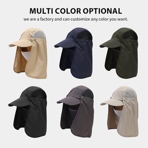 Legionnaire تصنيع مخصص رفرف ظهر من خلال لوحة الصيف 5 غطاء معسكر للجري مع رفرف العنق - Product Image 5