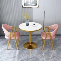 Ensemble de table à manger moderne et simple pour 2 personnes, comprenant une chaise, en bois durable et écologique, meubles de salle à manger pour la maison, le restaurant, la villa