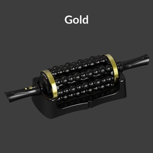 Masajeador de Rodillos Percutor de <span class=keywords><strong>Yoga</strong></span> Inalámbrico Automático 360 2026 para Recuperación Muscular con Base Manos Libres - Product Image 2