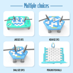 Đồ chơi xếp hình phá băng cho trẻ em Trò chơi bẫy chim cánh cụt Trò chơi trên bàn hai người chơi Đồ chơi bàn xếp hình tư duy logic - Product Image 5