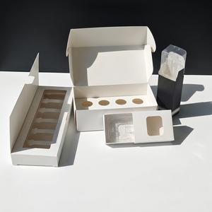Custom Plain Vial <strong>Empty</strong> <strong>Boxes</strong> White <strong>for</strong> 10ml 3ml Vial Packaging <strong>Boxes</strong> - Product Image 1
