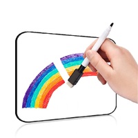 Tableau d'écriture magnétique effaçable personnalisé, tableau de notes, tableau de dessin effaçable pour enfants, tableau blanc