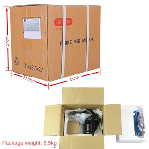 <span class=keywords><strong>Kit</strong></span> <span class=keywords><strong>moteur</strong></span> central <span class=keywords><strong>BAFANG</strong></span> G340 48V 750W en alliage d'aluminium pour vélo de montagne, accessoires de conversion de vélo électrique à assistance électrique, commande au pouce gauche - Product Image 5