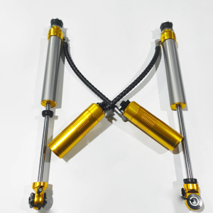 Nuovo Componente di Sospensione <span class=keywords><strong>MTE</strong></span> LC70 ad Alta/Bassa Velocità in Acciaio Dorato con Compressione e Rimbalzo Anteriore/Posteriore Diametro 2.5 - Product Image 3