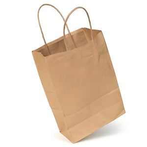 Sac alimentaire en kraft biodégradable personnalisé en usine avec livraison rapide, pochette en papier compostable pour boulangerie à emporter et livraison de nourriture - Product Image 2