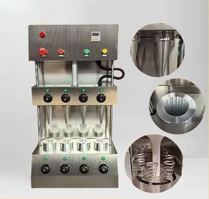 Commercial Hand-Held Stainless Steel <strong>Pizza</strong> Ice Cream Moulding Cone <strong>Machine</strong> for Ice Cream Cone <strong>Pizza</strong> Cone Processing Moulding - Product Image 2