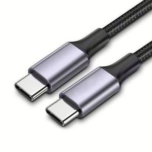 สายชาร์จเร็วคุณภาพสูงแบบดั้งเดิม สายชาร์จเร็ว 1 เมตร 2 เมตร หัว USB-C to C รองรับการชาร์จเร็ว 2.4A สำหรับโทรศัพท์มือถือ - Product Image 2
