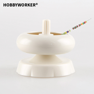 Hobbyworker High Quality Plastic <strong>Bead</strong> <strong>Spinner</strong> with Needle for Crafts Quickly Durable Portable Jewelry Making Tools L0009 - Product Image 1