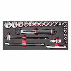 Ensemble d'outils Usag 519 M 613CEA 1/2 pouce en acier au chrome-vanadium avec barre d'extension, outils à main uniquement - Product Image 1