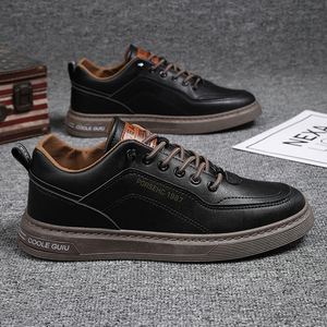 Zapatos Deportivos Casuales de Moda para Hombre, Transpirables, con Suela de Goma Impermeable, Forro Antideslizante, Parte Superior de PU Flexible, Estilo para Caminar - Product Image 2