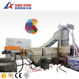 Plastic Granule Making Machine for Waste Plastic PP PE Film Recycling