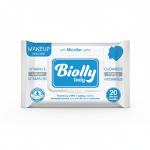 Lingettes humides Biolly 20 pièces - Micellaires - Product Image 2
