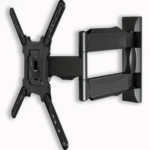 TV Wall Mount for 32" to 65-inch Screens up to 77 lbs Full Motion Arm NP40 Black