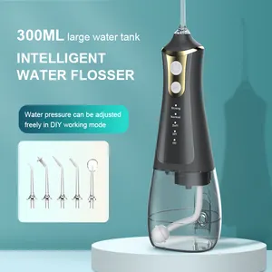 IPX7 Cordless Water Flosser Portable Dental Irrigator Oral Cleaner Rechargeable Teeth Cleaning