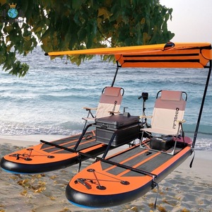 Catamarán Inflable Eléctrico Portátil y Resistente, Balsa de Pesca, Tabla de Paddle, Catamarán Inflable en Venta, Catamarán para Paseos - Product Image 2