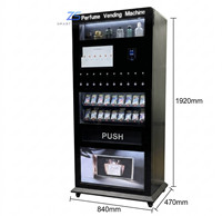 Máquina Expendedora de Perfume Automática Comercial de 10 Botellas y 18 Ranuras para Hotel, Nueva Llegada
