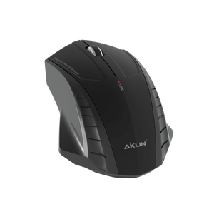 Chuột văn phòng quang học kích thước lớn không dây aikun 2.4G-2 pin AAA-3 nút-800/1200/1600dpi-<span class=keywords><strong>usb</strong></span> dongle và khe cắm-Cắm và chạy - Product Image 4