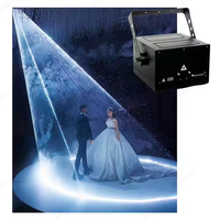 DJ Bride Magic Wedding 1500W Machine à neige 10W RGB Animation Laser Show Light 1500W Haze Machine avec effet de pluie pour la mise en scène