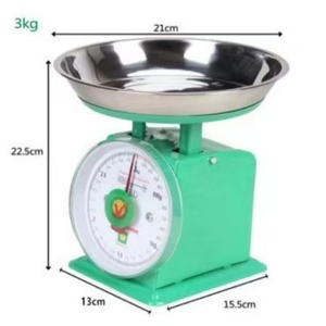 Báscula de resorte mecánica comercial Veidt Weighing RENKMHE de 5 kg con plataforma, modelo RH-5 RENKMHE 5 kg Comercial - Product Image 3