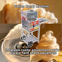 Location Commerciale : Château Gonflable et Machine à Barbe à Papa pour Parc de Jeux Gonflable