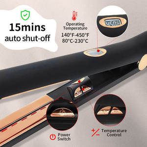 <span class=keywords><strong>Plancha</strong></span> de Pelo LCD 3D con Placas Flotantes, Tecnología Infrarroja, Inalámbrica, de Titanio, 450F, Queratina, Protección contra Sobrecalentamiento - Product Image 5