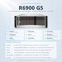 R6900 G5机架式服务器 4U定制交换机 可扩展内存 云存储计算 动态防火墙服务器 文件中心