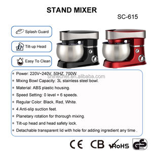 Ménage Cuisine Pertin <span class=keywords><strong>Robot</strong></span> Patissier <span class=keywords><strong>Mini</strong></span> Egg Mixer Tête Inclinable Pain Pâte <span class=keywords><strong>Mixeur</strong></span> Compact Sur Pied Alimentaire - Product Image 5