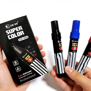 Marcadores Permanentes Resistentes al Agua con Punta de Cincel, Venta al Por Mayor, Éxito de Ventas en el Mercado Africano, Buen Rendimiento, Tinta Indeleble de Color - Product Image 6