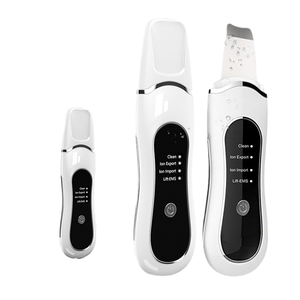 Waterproof Ultrasonic Skin Scrubber ABS Stainless Steel Face Spatula Facial Peeling <b>Pore</b> <b>Cleaner</b> - Product Image 2