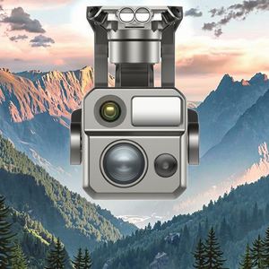 Tête de trépied pour caméra AUTEL EVO Max 4N intégrant un système de télémétrie laser infrarouge à zoom grand angle - Product Image 2