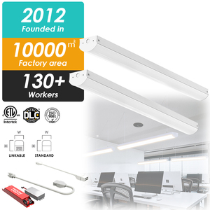 Fabrikgroßhandel hängend montiertes PC-Lampenschutzfenster 2FT 4FT 8FT dimmbare lineare Rohrbeleuchtung Led Lattenlicht - Product Image 1