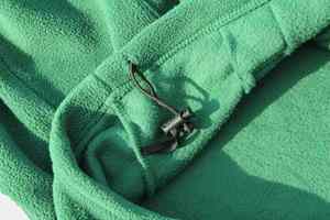 Chaqueta de Forro Polar Verde Personalizable para Niños, con Cierre Completo, Cuello Alto, Abrigo Cálido para Primavera, para Senderismo, Camping, Trabajo, Venta al Por Mayor - Product Image 6