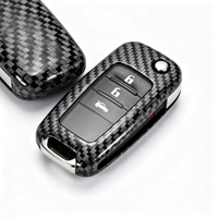 Étui pour clé de voiture en fibre de carbone à effet écaille de poisson, résistant aux rayures, anti-oxydation, protection complète, certifié CE